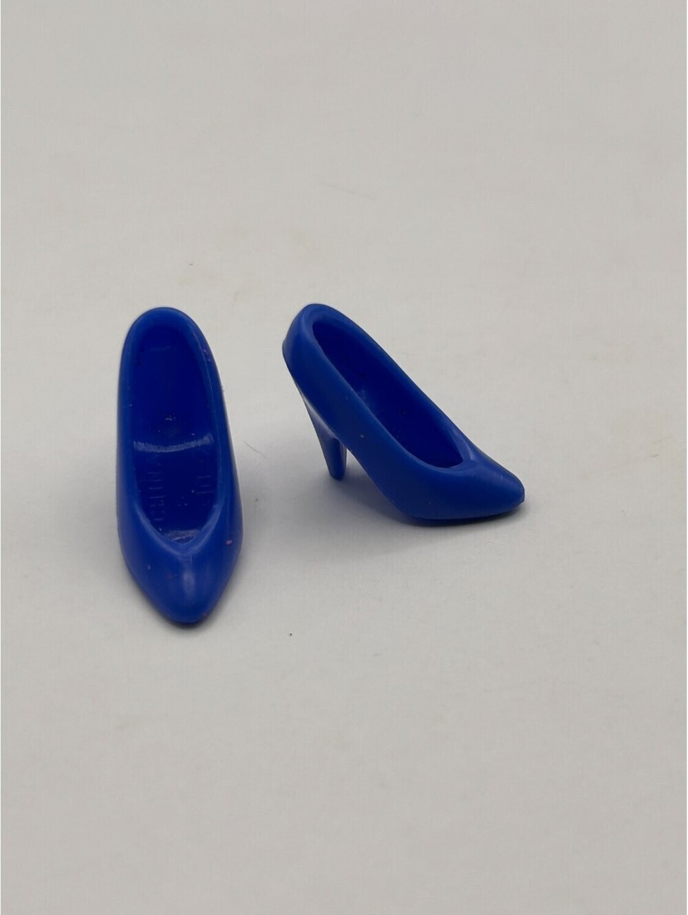 Barbie Royal Blue Pointed Pumps Pair Doll Shoes